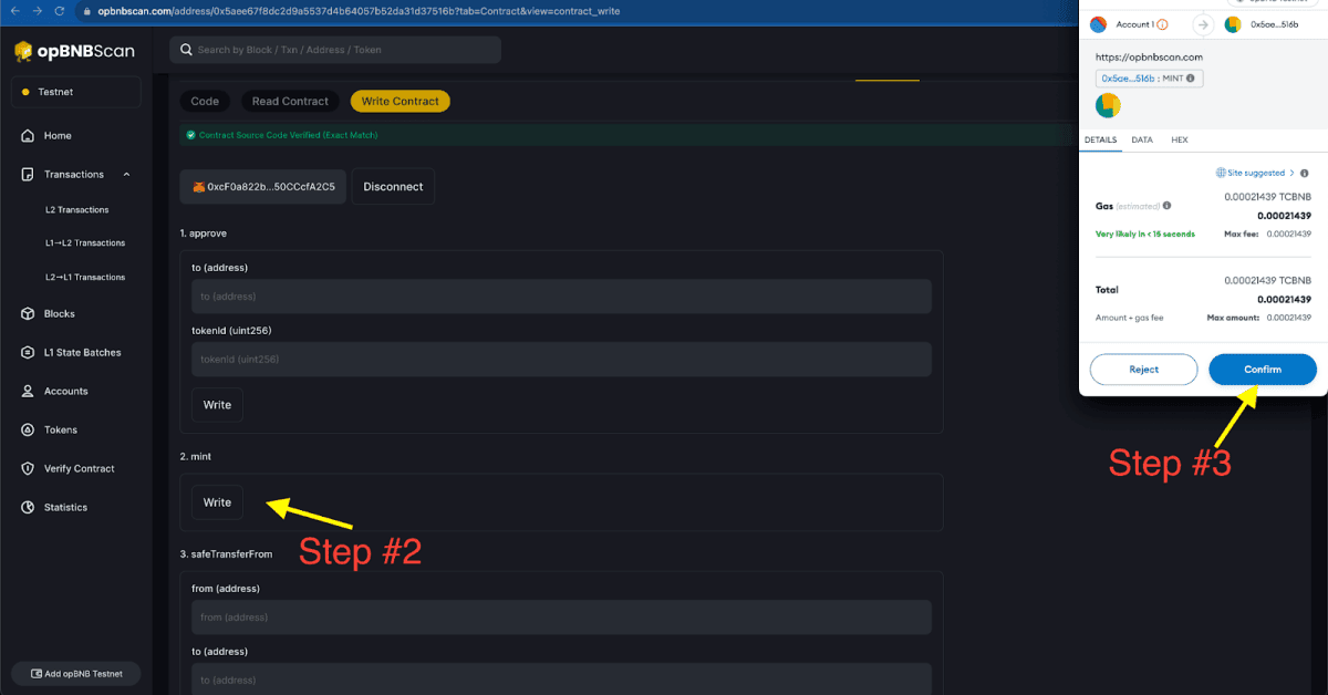 BNB Chain 空投、白單優先資格這邊領!?免費嚕的 opBNB 創世 NFT 空投教學 - 第6張圖