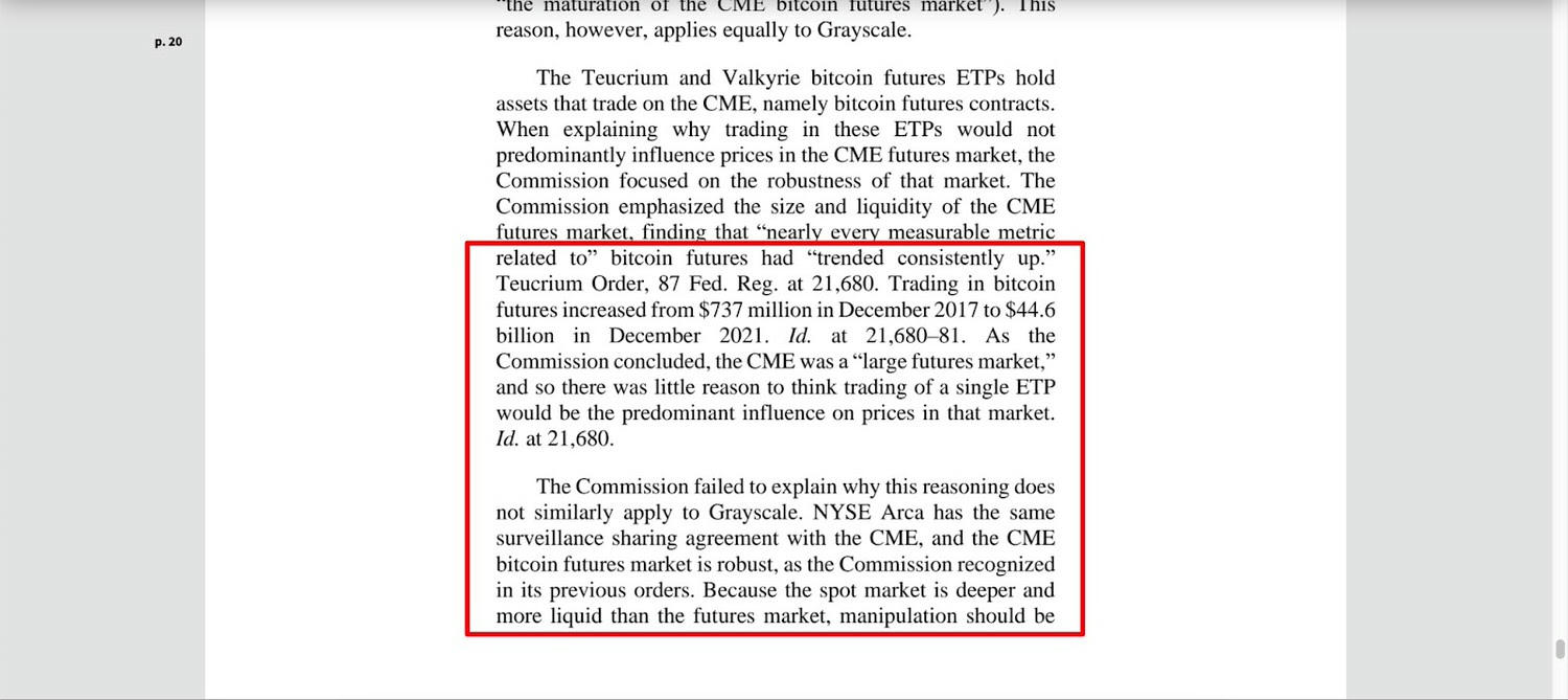 比特幣現貨 ETF 何時通過?6分鐘解析萬字判決|幣圈懶人包 - 第5張圖