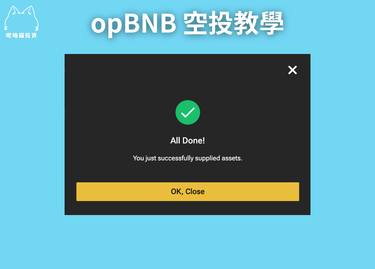 貓貓精選|幣安 opBNB 空投 2024 新年慶典 On ChainTask 低成本嚕毛教學 45 萬鎂以上總獎金任務精選! - 第31張圖