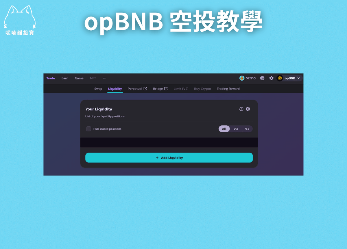 貓貓精選|幣安 opBNB 空投 2024 新年慶典 On ChainTask 低成本嚕毛教學 45 萬鎂以上總獎金任務精選! - 第6張圖