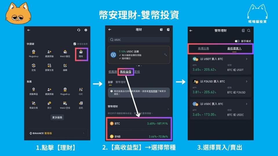 2025 最新|幣安理財產品全攻略,持有加密貨幣也能打造被動收入 - 第16張圖