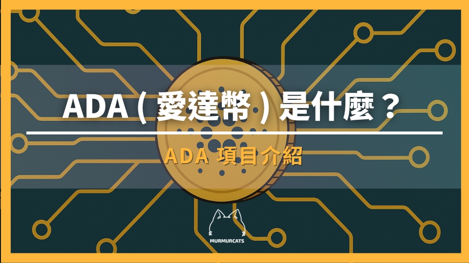 ADA 艾達幣是什麼？