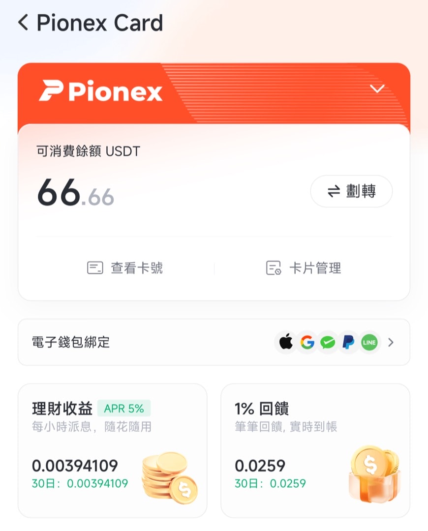 【2025 最新|Pionex 卡完整解析】USDT 消費、5% 活存回饋、Line Pay 綁定一次搞懂 - 第6張圖