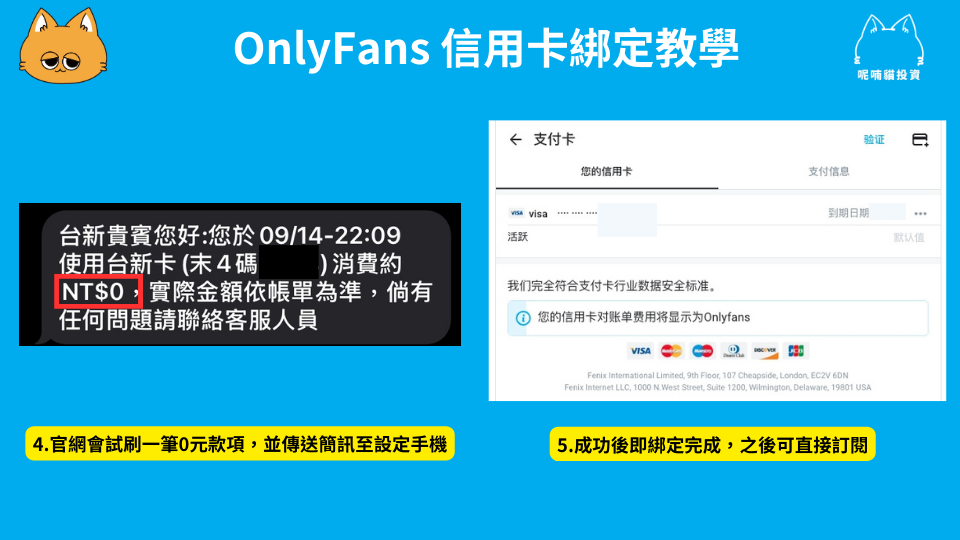 OnlyFans 信用卡指南:信用卡推薦、完整教學解析 - 第2張圖
