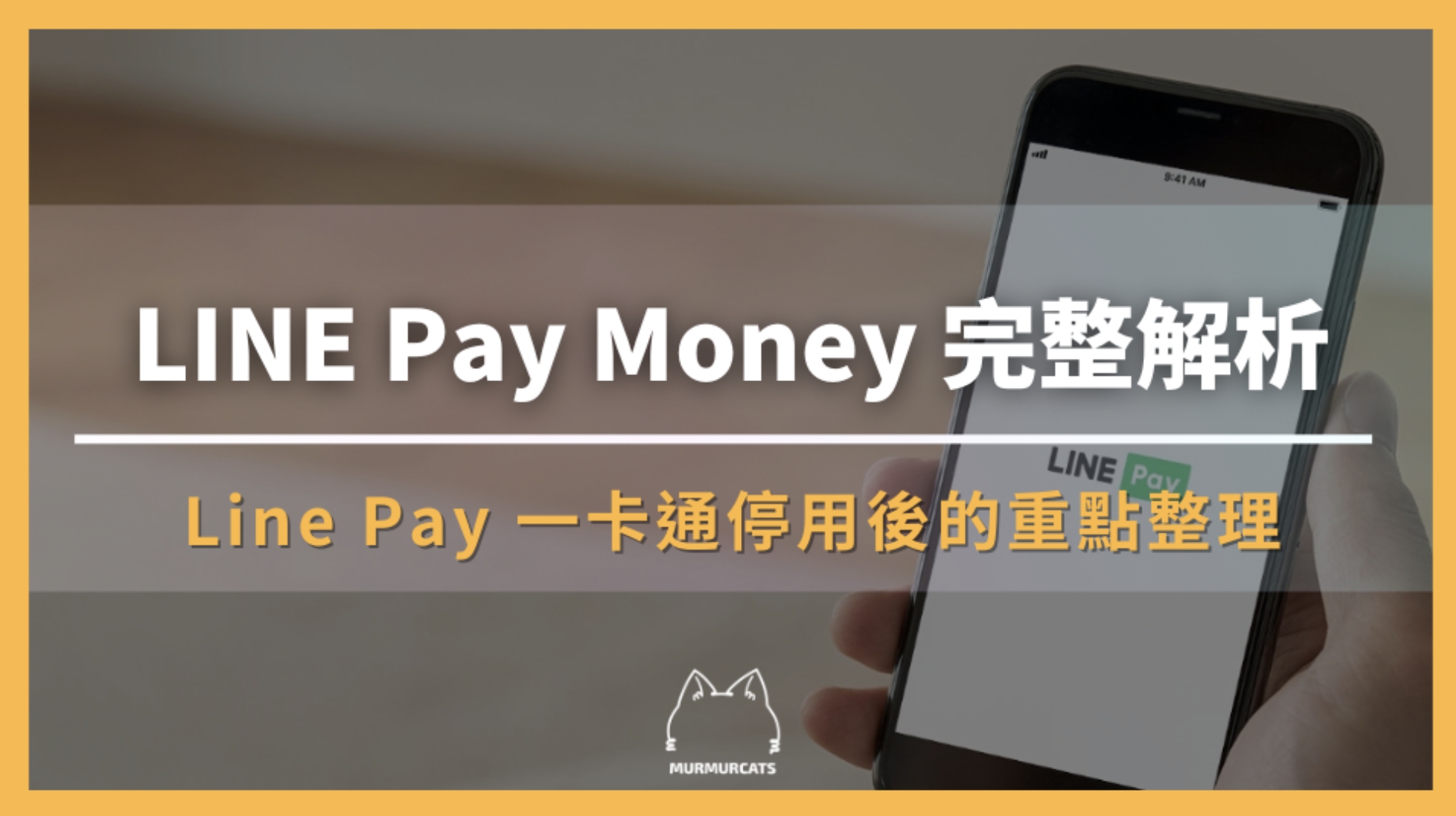 LINE Pay Money 完整解析|Line Pay 一卡通停用後的重點整理