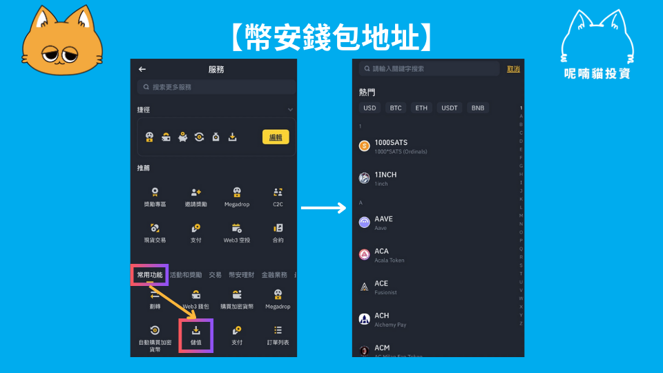 如何查詢幣安錢包地址?跨鏈轉帳、常見問題全攻略 - 第8張圖 如何查詢幣安錢包地址?跨鏈轉帳、常見問題全攻略