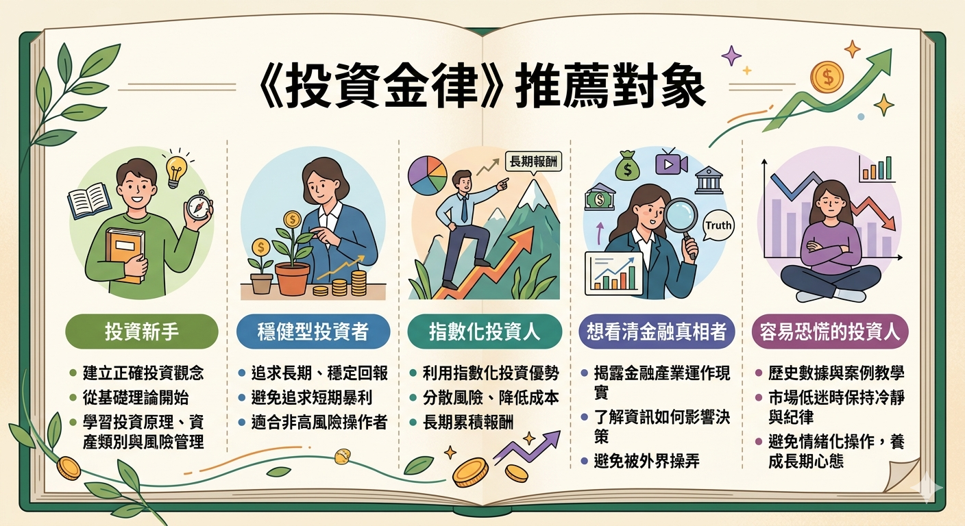 《投資金律》讀書心得:長期投資核心脈絡一次看懂 - 第4張圖 《投資金律》讀書心得:長期投資核心脈絡一次看懂