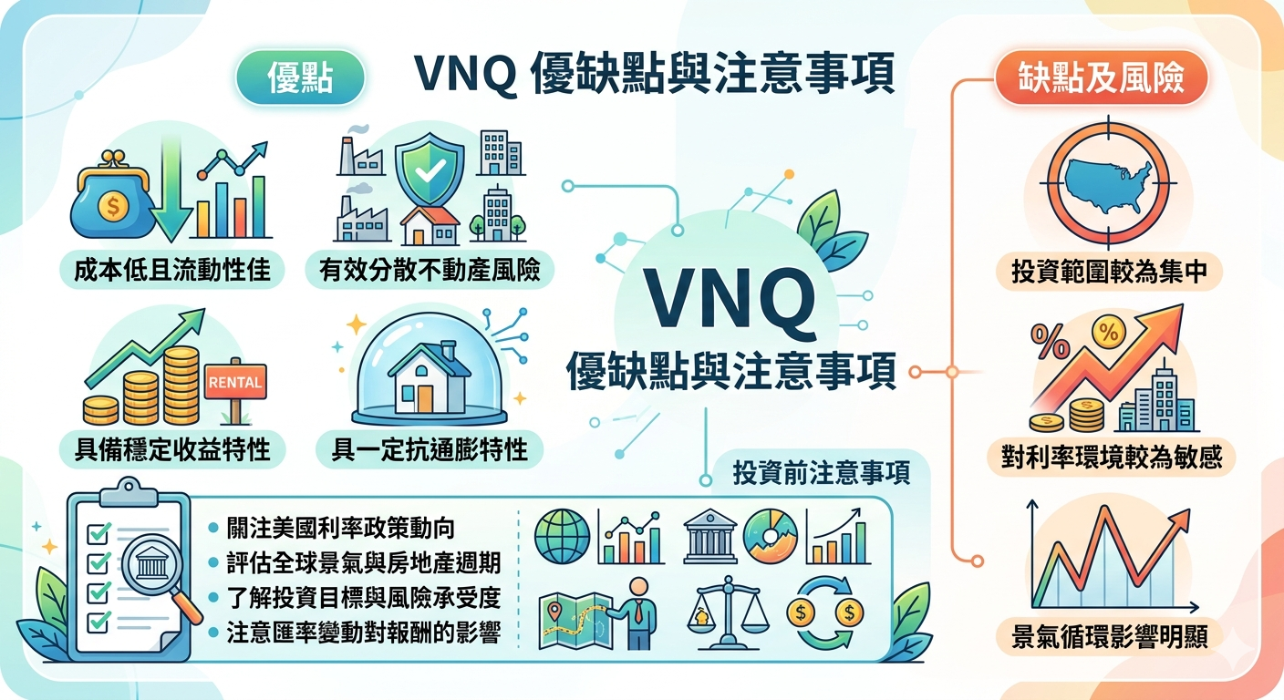 VNQ ETF全解析:REITs不動產投資邏輯、成分股配息及長期配置攻略 - 第2張圖 VNQ ETF全解析:REITs不動產投資邏輯、成分股配息及長期配置攻略