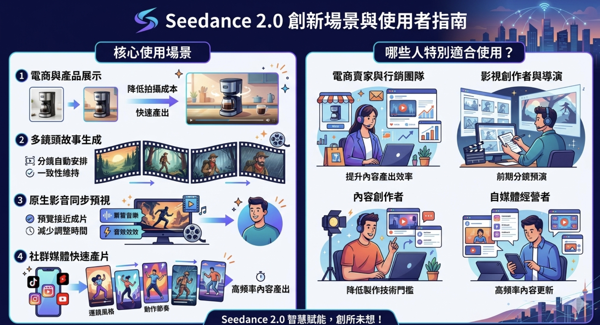 Seedance 2.0 是什麼？功能、用法、提示詞教學與優缺點一次看懂