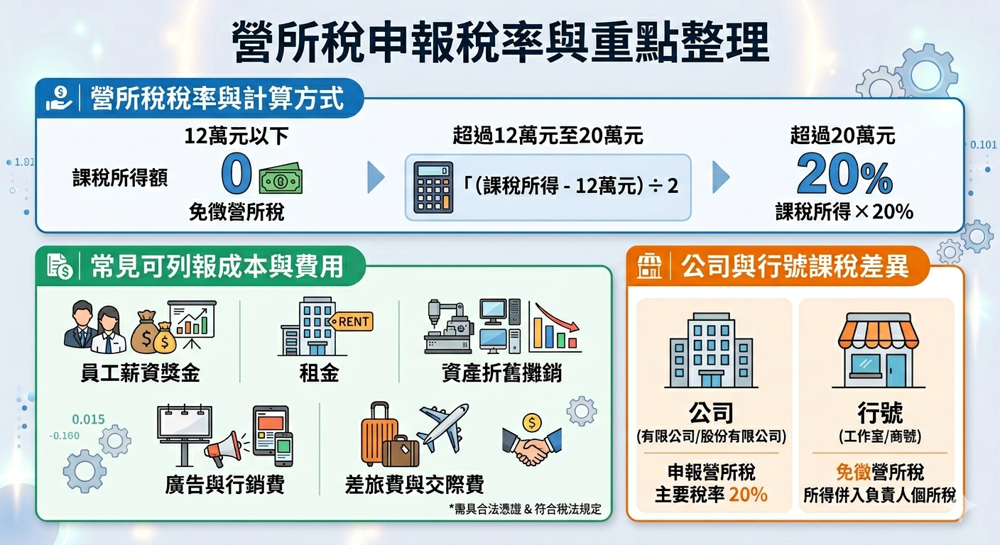 2026 營所稅怎麼報？申報對象、申報時間、準備資料、查詢到申報方式全攻略