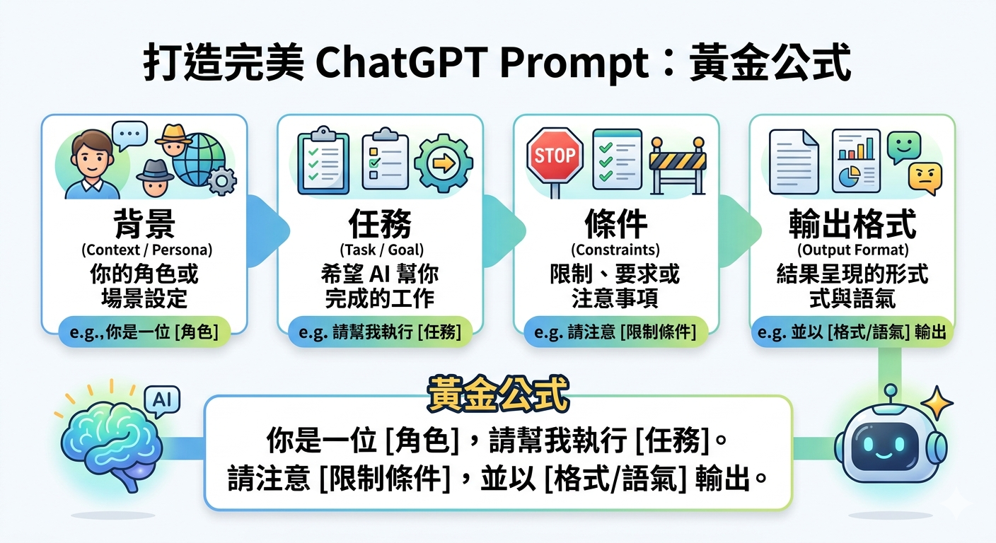 Prompt 是什麼？AI Prompt 基本概念、寫法與技巧一次搞懂