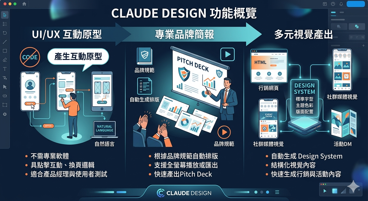 Claude Design 是什麼？功能、用法、優缺點與 Canva 比較一次看懂