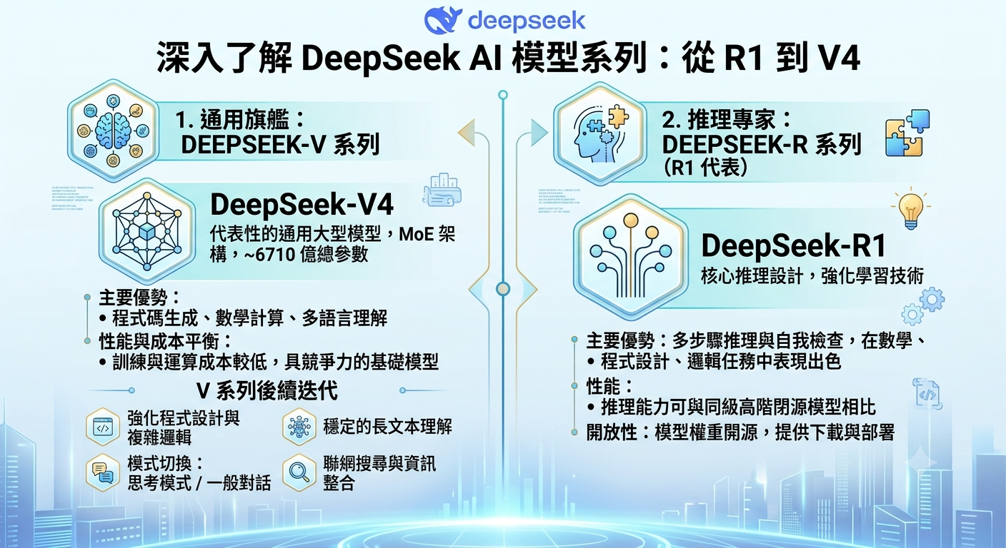 DeepSeek AI 完整解析：從 DeepSeek R1 到實戰用法與優缺點