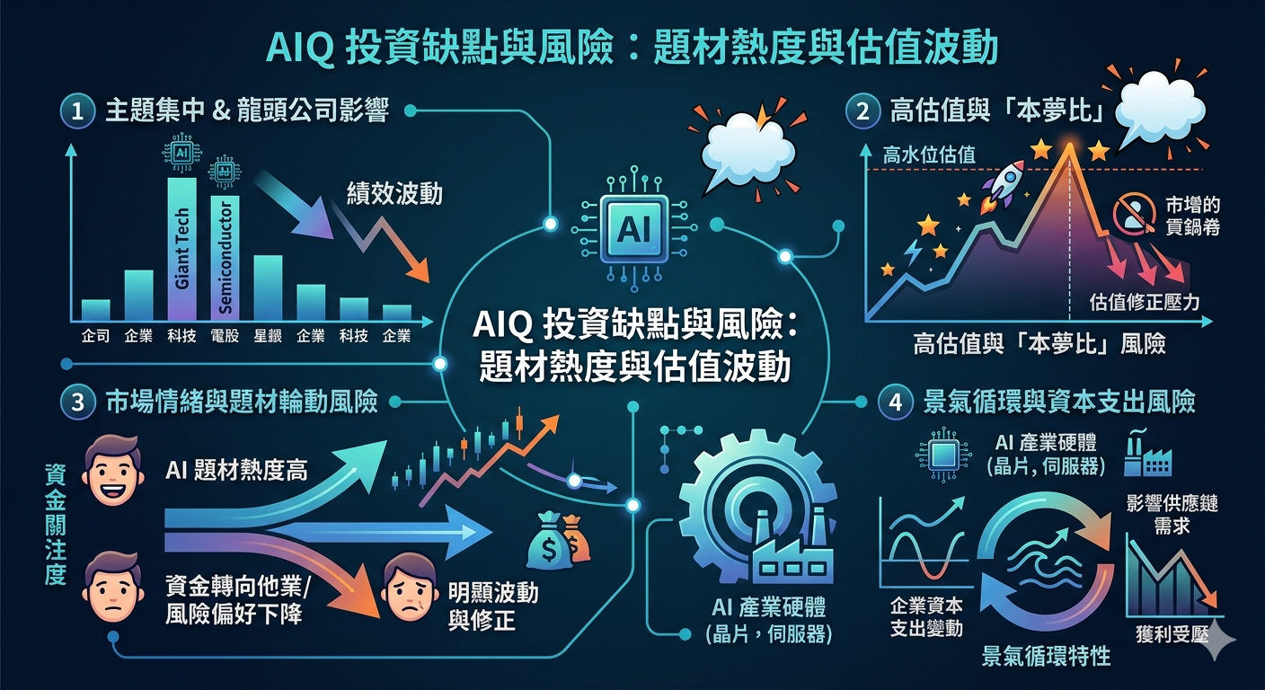 AIQ ETF 投資攻略：追蹤指數、成分股分布與 BOTZ/QQQ 比較