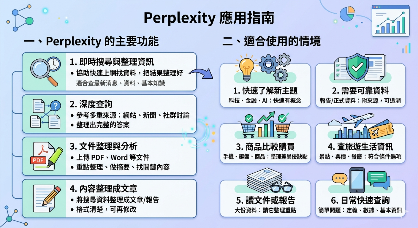 2026 Perplexity 完整指南：新手教學、版本差異與搜尋體驗