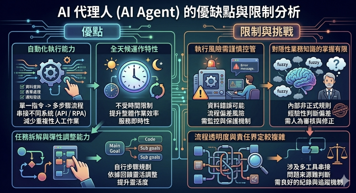 2026 AI Agent 全解析:從目標到自動化任務使用攻略 - 第4張圖 2026 AI Agent 全解析:從目標到自動化任務使用攻略