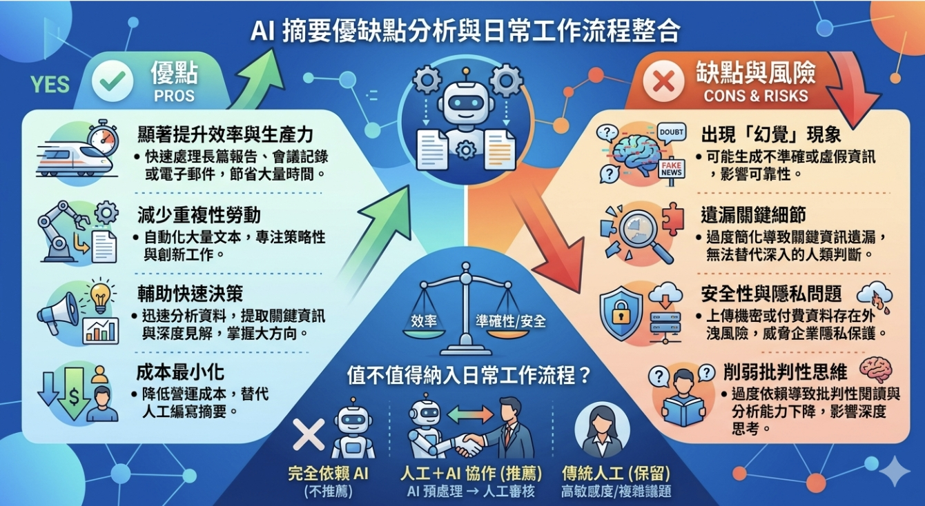 2026 AI 摘要完全分析：新手教學與使用風險一次看