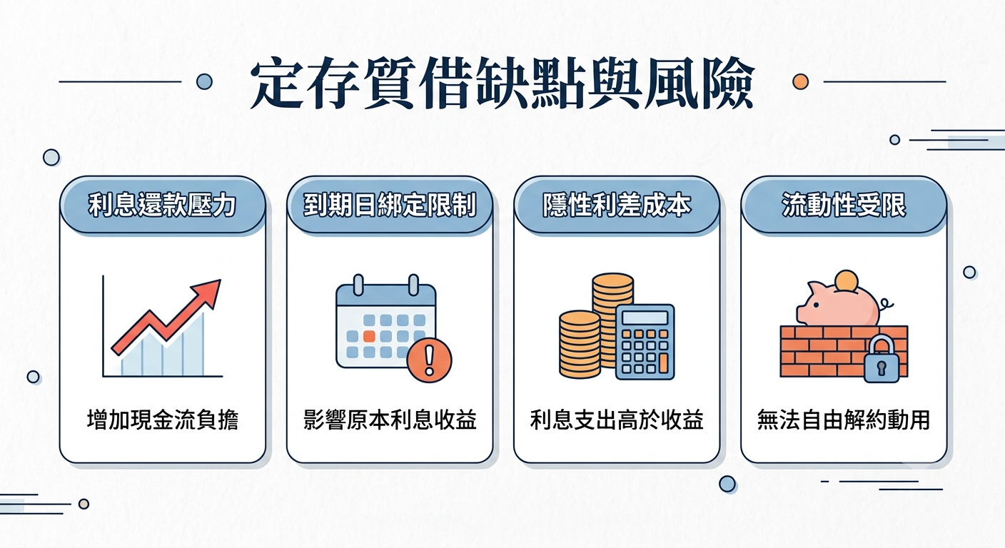 定存質借完整解析:利率、額度、申請流程一次看懂 - 第4張圖 定存質借完整解析:利率、額度、申請流程一次看懂